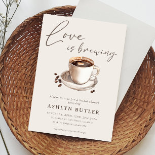 Love is Brewing Bridal Shower Invitation