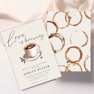 Love is Brewing Bridal Shower Invitation