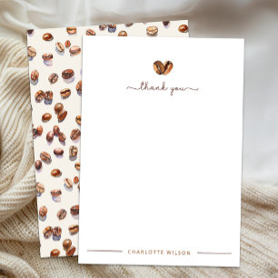 Love Is Brewing Bridal Shower Thank You Card