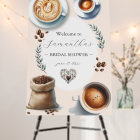 Love is Brewing Bridal Shower Welcome Signs