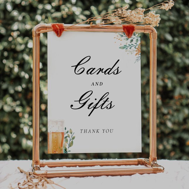 Love is Brewing Cards Gifts Bridal Shower Sign (Creator Uploaded)