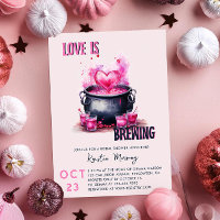 Love is Brewing Cauldron of Potion Bridal Shower