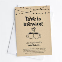 Love is Brewing Coffee Tea Couples / Bridal Shower
