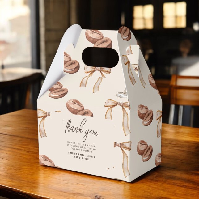 Love is Brewing Espresso Martini Bridal Shower  Favour Box (Creator Uploaded)