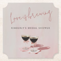 Love is Brewing Espresso Martini Bridal Shower Nap