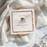 Love Is Brewing Espresso Martini Bridal Shower Napkin<br><div class="desc">Introducing our enchanting "Love Is Brewing" bridal shower napkin design, perfect for celebrating the upcoming nuptials with a touch of whimsy and fun. This beautifully crafted design features a charming hand-drawn espresso martini, garnished with a soft pink bow, symbolising the sweet and spirited love shared by the bride-to-be and her...</div>