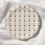 Love is Brewing Espresso Martini Bridal Shower Paper Plate<br><div class="desc">Celebrate the bride-to-be with a chic "Love is Brewing" espresso martini bridal shower plates.</div>