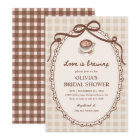Love is Brewing Gingham Coffee Bridal Shower