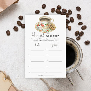 Love is brewing  How old were they bridal