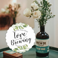 love is brewing wedding floral & Leaf pub wedding
