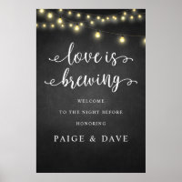 Love is Brewing, Wedding Rehearsal Dinner, Rustic