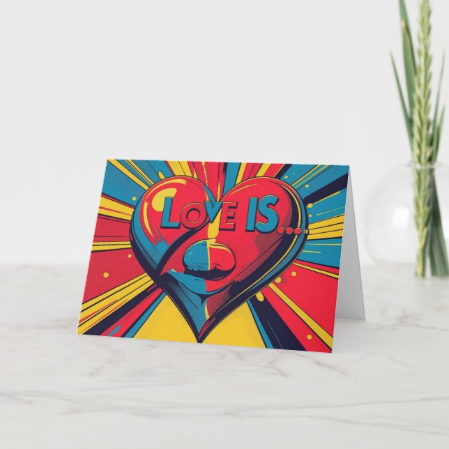 Love is... card (Front)