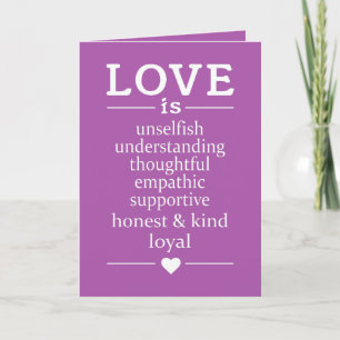 Love Is … custom greeting cards
