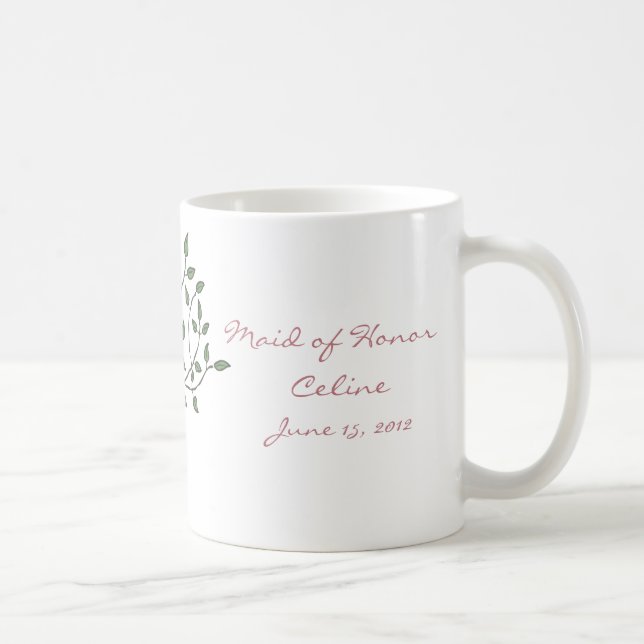 Love is deeply rooted Maid of Honour Mug (Right)
