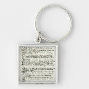 Love is enough, 1897 key ring