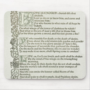 Love is enough, 1897 mouse pad