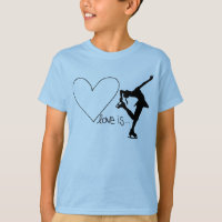 Love is Figure Skating, with Heart