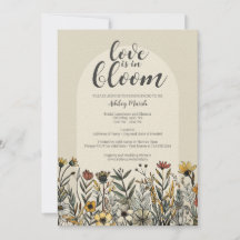Love is in Bloom - Boho Flowers Bridal Shower