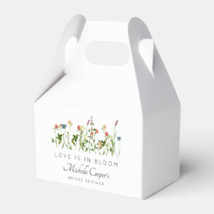 Love is in Bloom Bridal Shower Favour Box