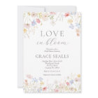 Love Is In Bloom Bridal Shower Invitation