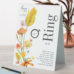 Love is in Bloom put a Ring on it Bridal Shower