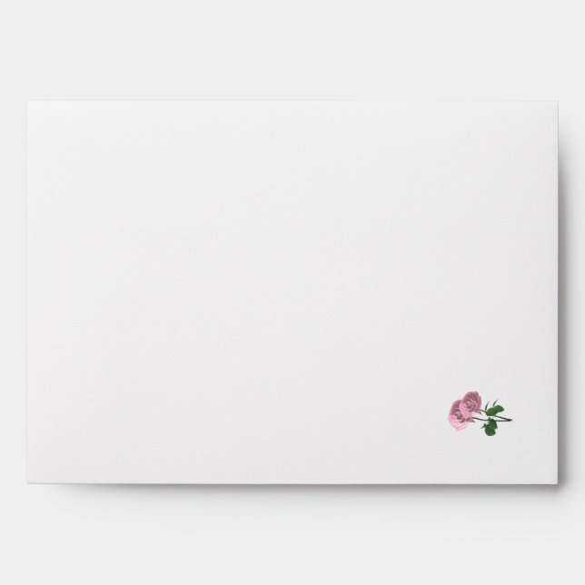 Love is in Bloom Wedding Invitation Envelope (Front)
