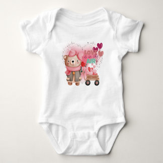 Love is in the Air Baby Bodysuit