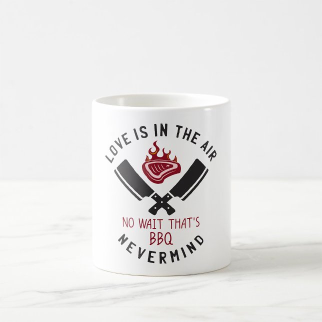 Love Is In The Air BBQ Coffee Mug (Creator Uploaded)