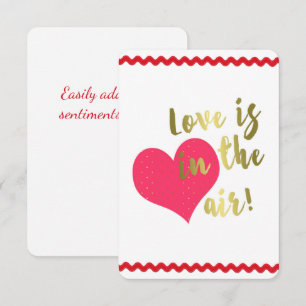 Love is in the Air! Cute Valentine