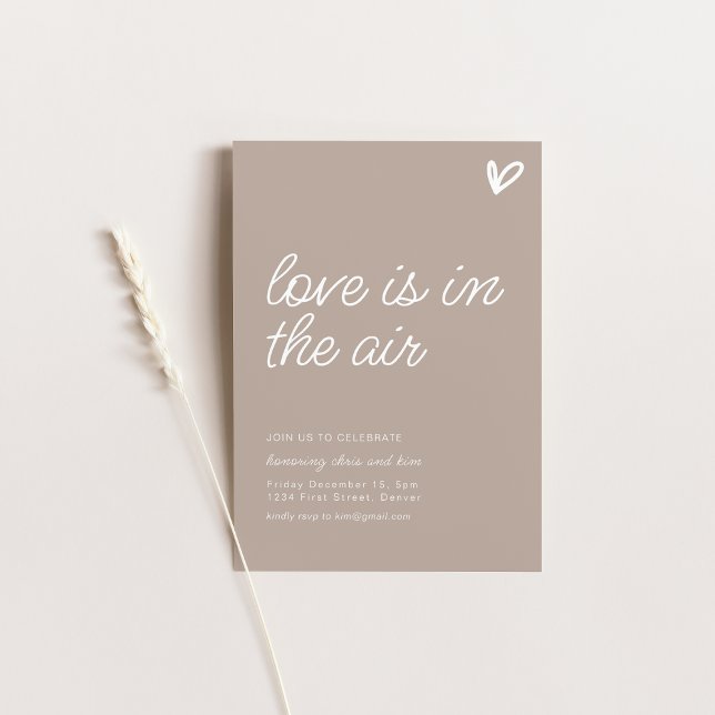 Love Is In The Air Engagement Party Invite (Creator Uploaded)