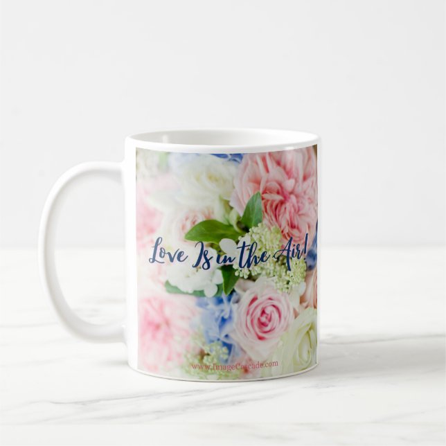 Love Is in the Air for Beany Malone! Coffee Mug (Left)