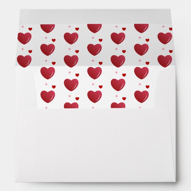 Love is in the Air / Hearts Envelope (Back (Bottom))