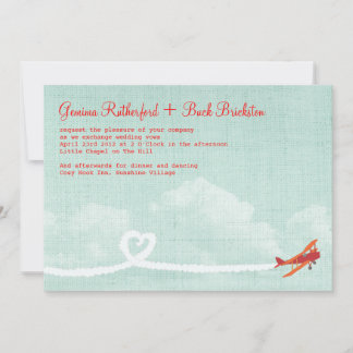 Love Is In The Air Invitation