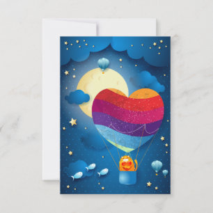 Love is in the air invitation