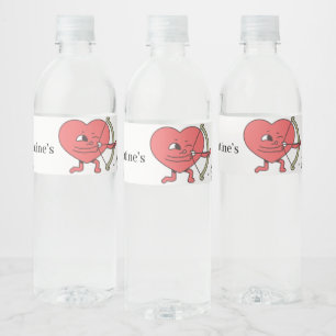 Love is in the Air: Join Us for a Valentine's Day  Water Bottle Label