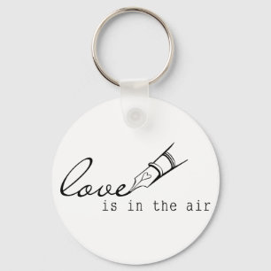 love is in the air key ring