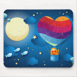 Love is in the air mouse pad