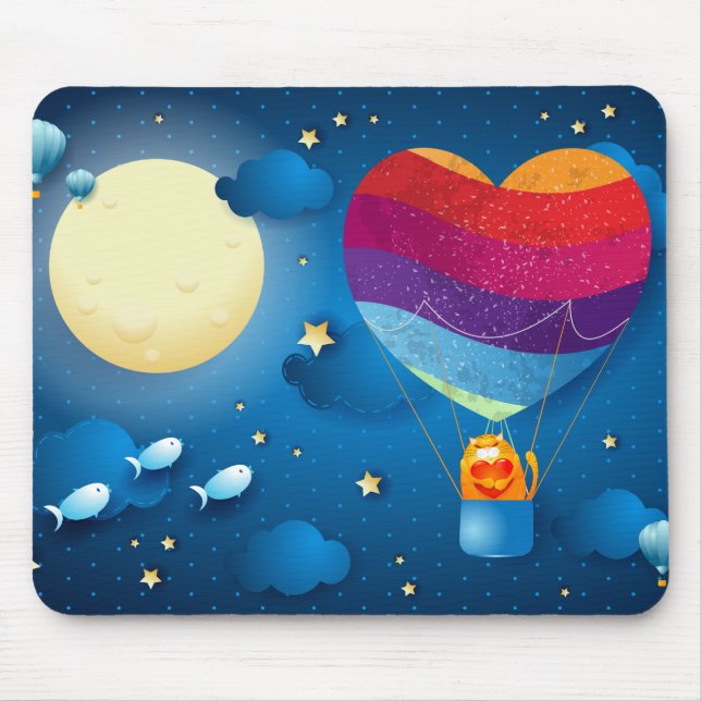 Love is in the air mouse pad (Front)