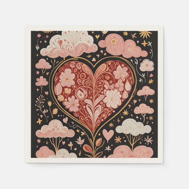 Love is in the Air Napkin (Front)