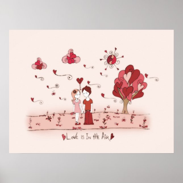 Love Is In The Air Poster (Front)