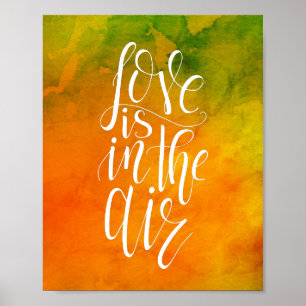 Love Is In The Air Poster