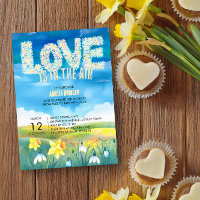 Love is in the Air Spring Bridal Shower