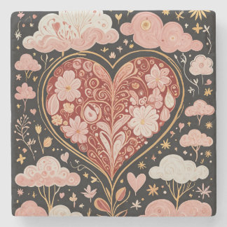 Love is in the Air Stone Coaster