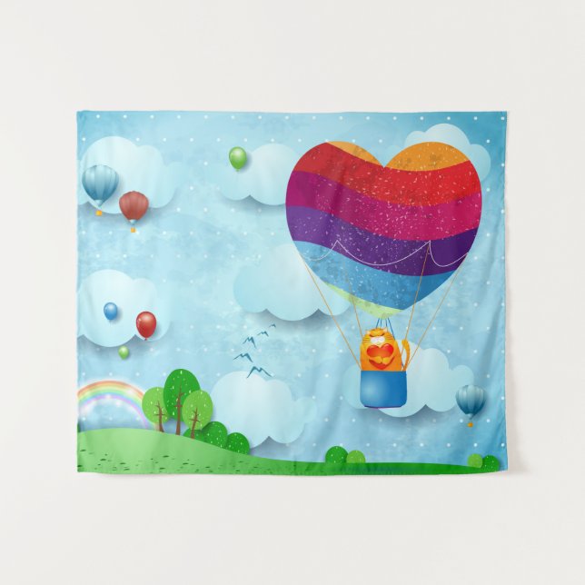 Love is in the air tapestry (Front (Horizontal))