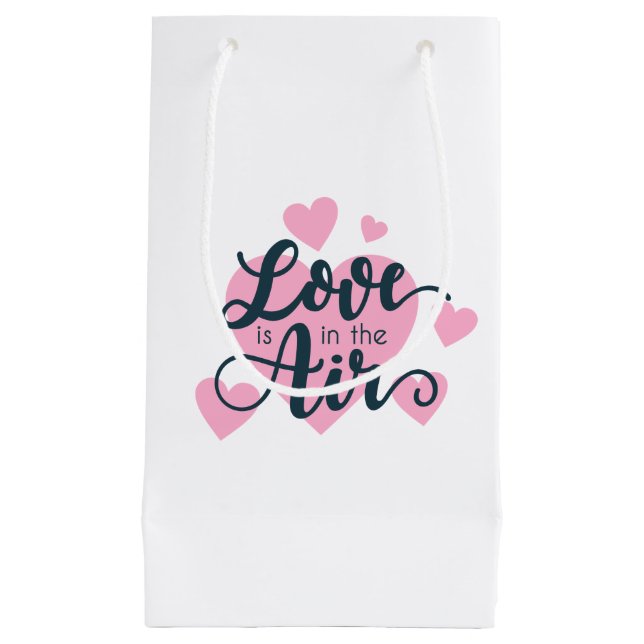 Love is in the Air Valentine's Day | Gift Bag (Front)