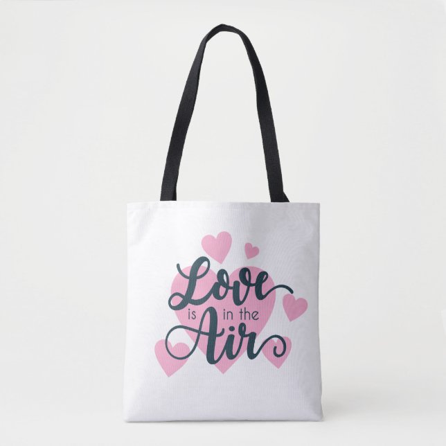 Love is in the Air Valentine's Day | Tote Bag (Front)