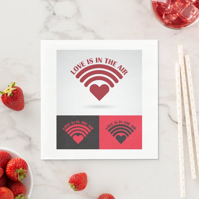 Love Is In The Air Wireless Napkin (Creator Uploaded)
