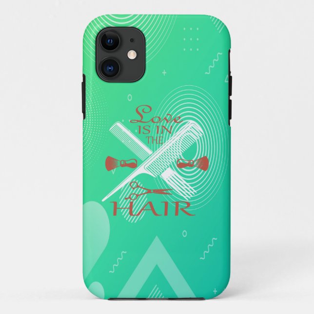 Love is in the hair Case-Mate iPhone case (Back)
