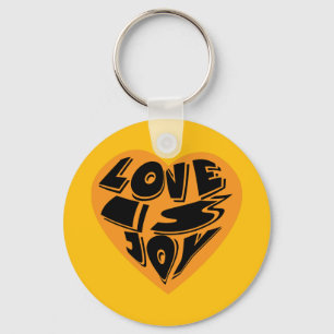 Love is Joy Key Ring