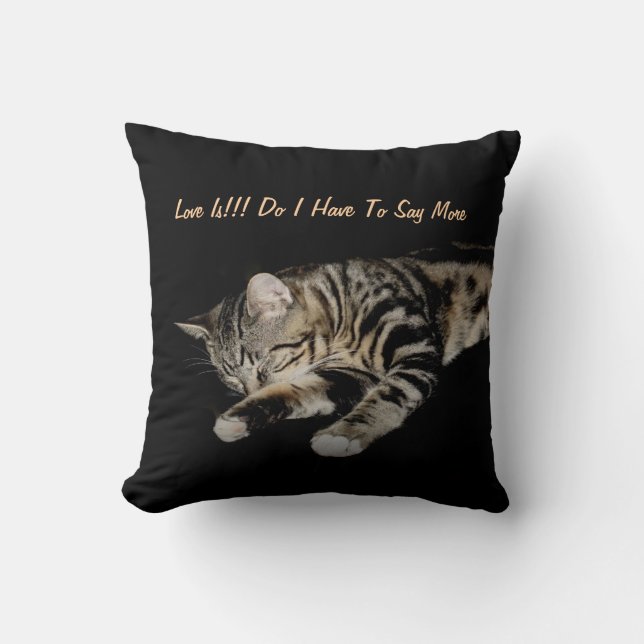 Love is..Kitty Sweet Cushion (Front)